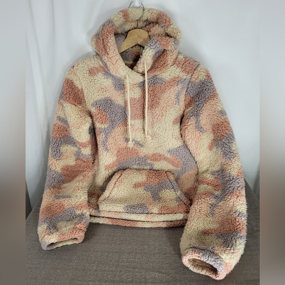 HOLLISTER Sherpa Teddy Bear Hoodie XS